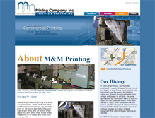 Tablet Screenshot of mmprintinc.com